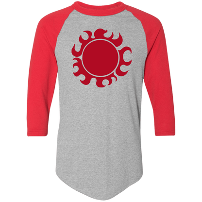 Sun Pirates - Camiseta raglán con bloques de color para hombre