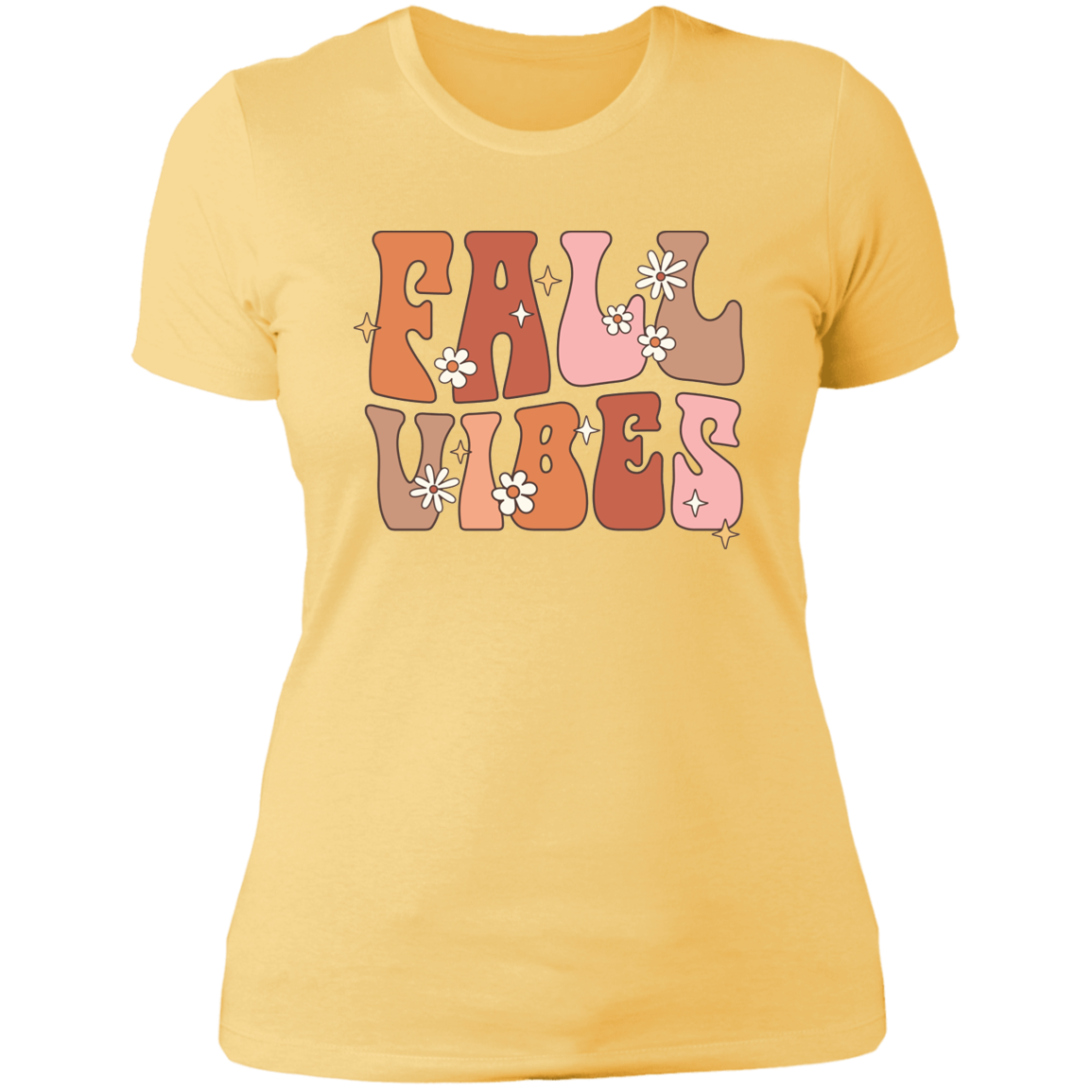 Fall Vibes - Women's, Ladies' Boyfriend T-Shirt