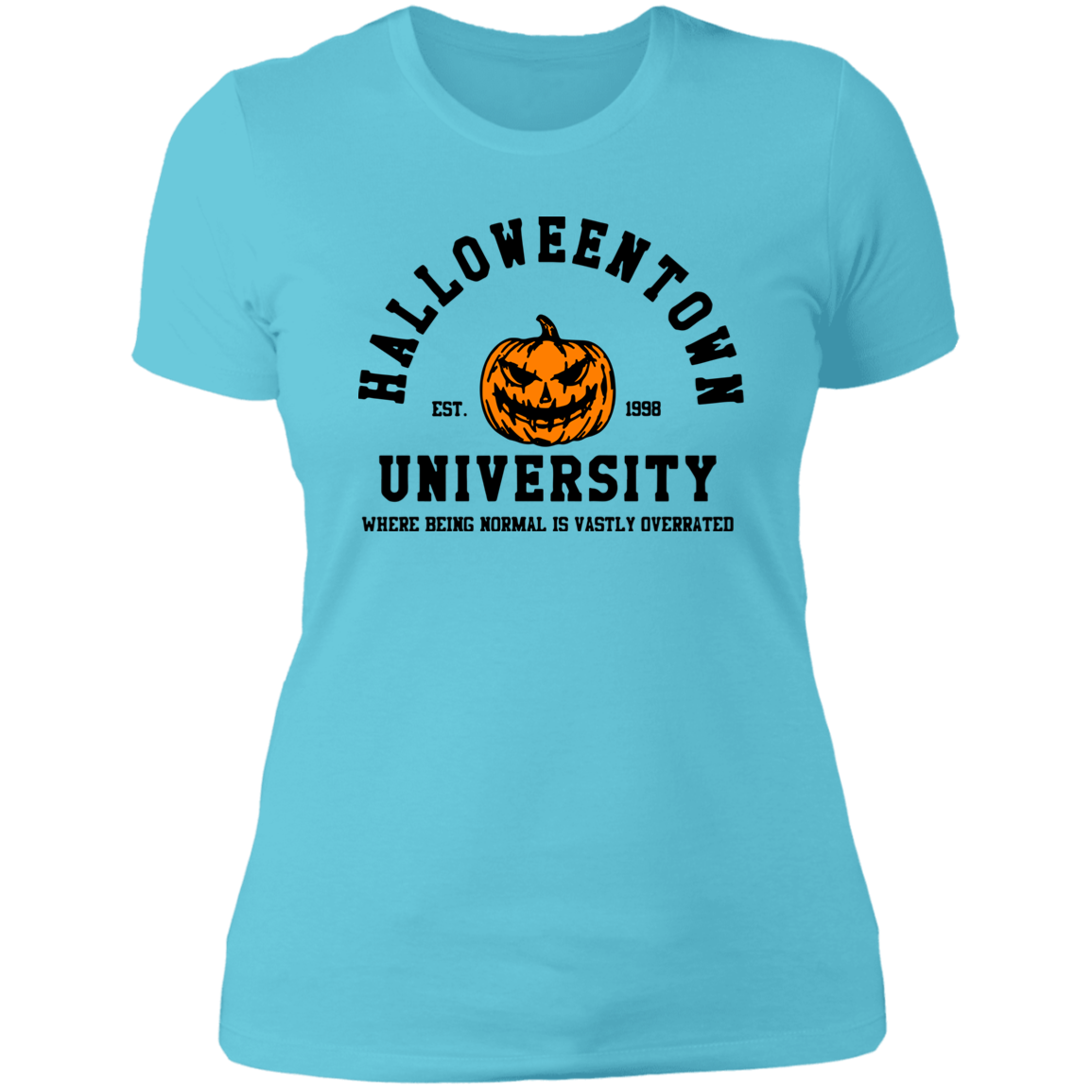 HalloweenTown University- Women's, Ladies' Boyfriend T-Shirt