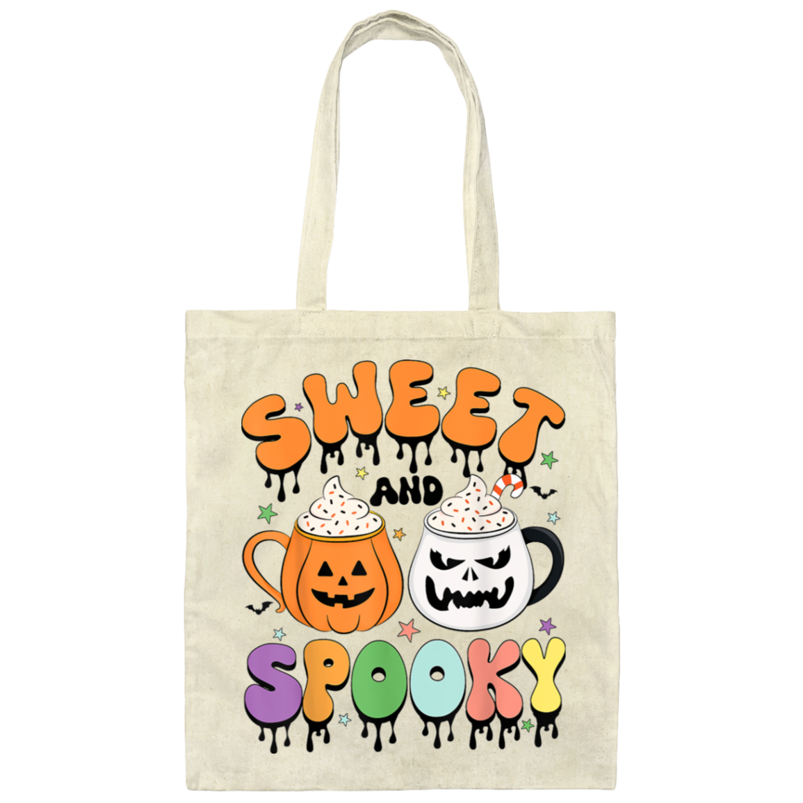 Sweet and Spooky, Front & Back Design - Trick or Treat Bag