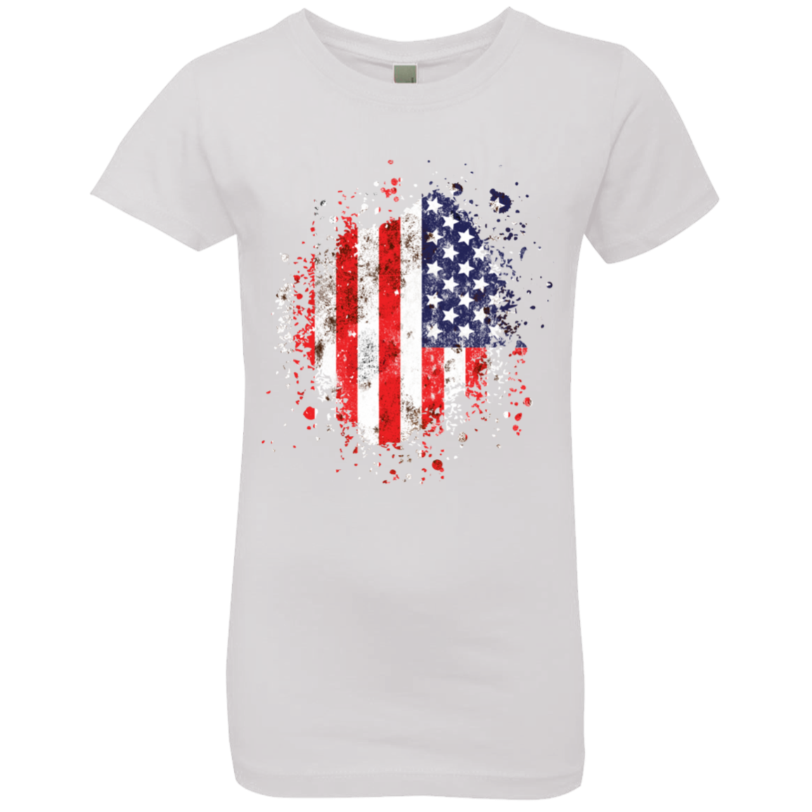 American Flag - Girls', Teen, Youth T-Shirt