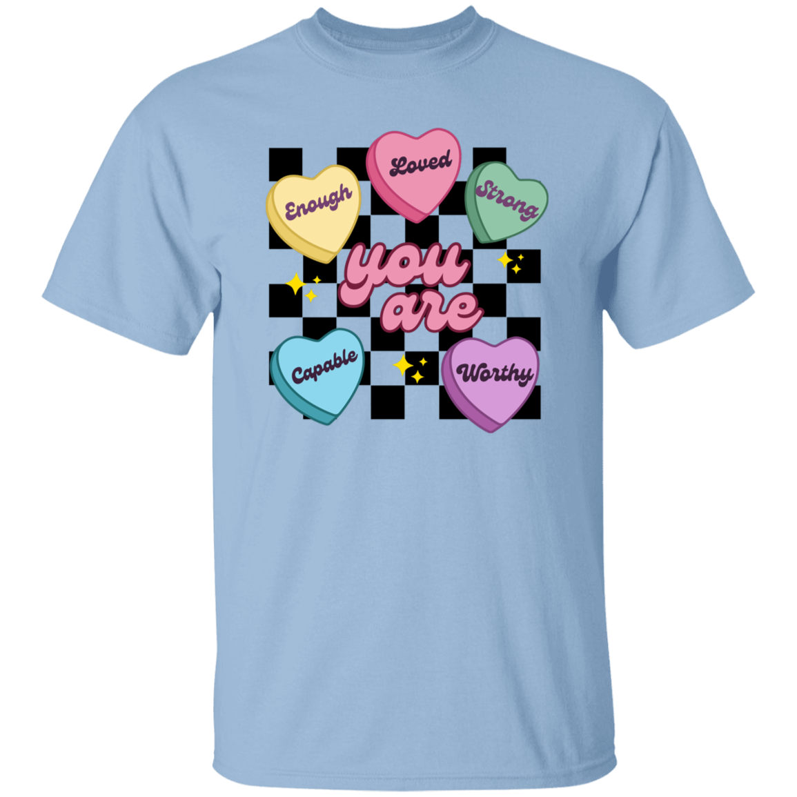 Valentine Candy Hearts - Unisex' T-Shirt