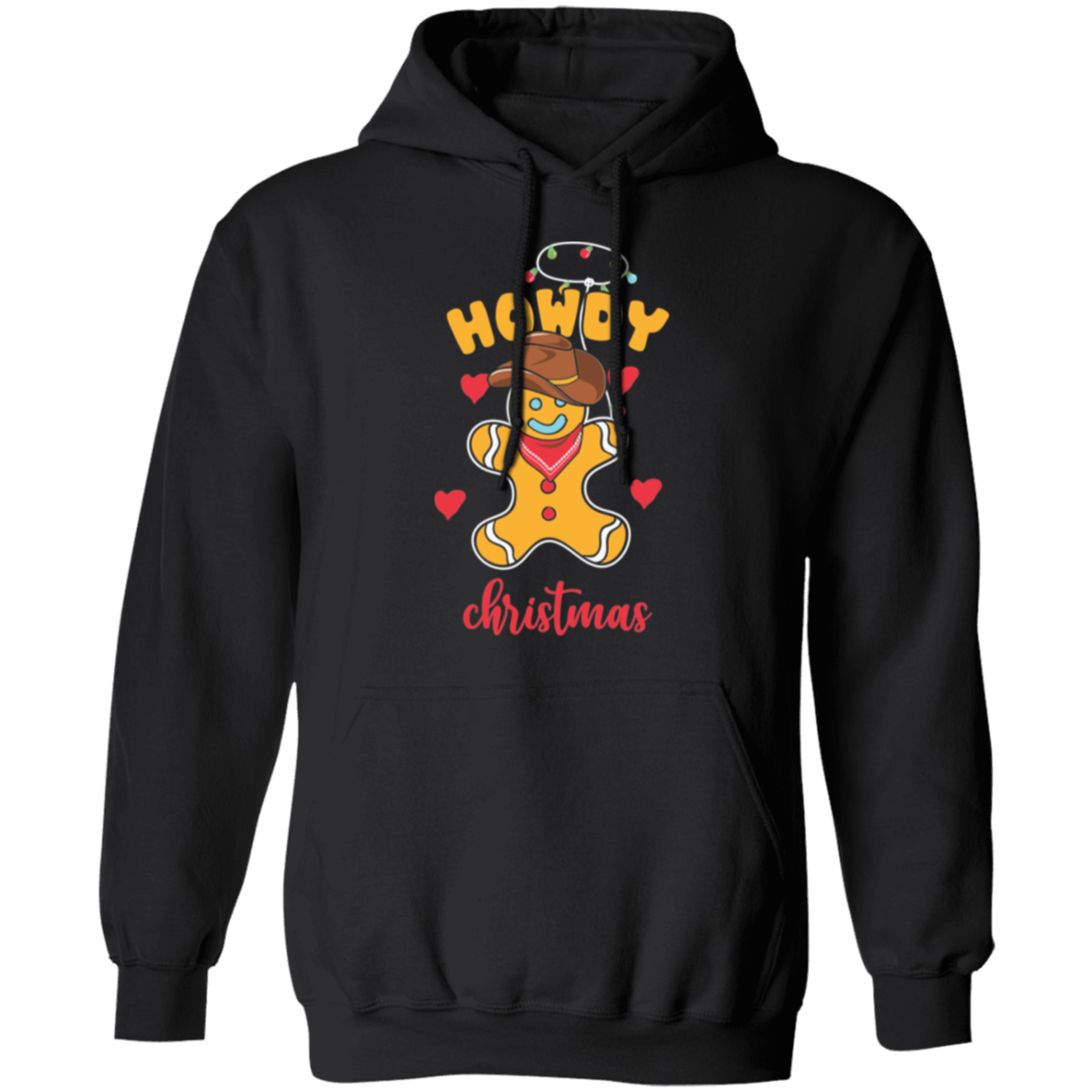 Howdy Christmas - Unisex Pullover Hoodie