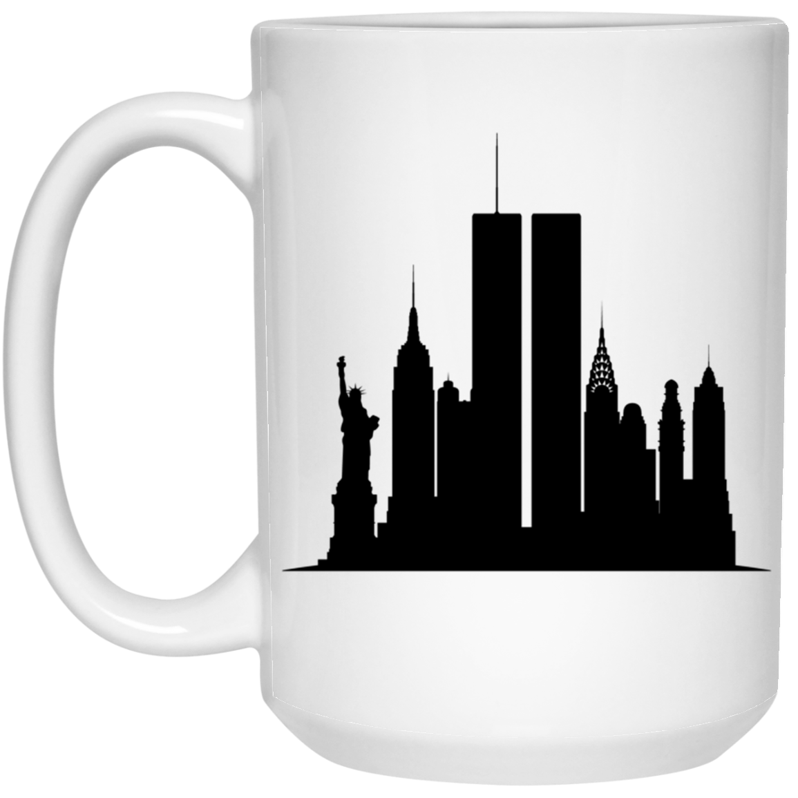 Always Remember, Twin Towers - 11 & 15 oz. White Mug