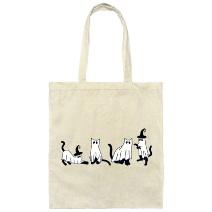 Ghost Cats, Front & Back Design - Bag