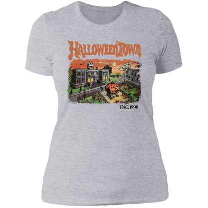 HalloweenTown- Women's, Ladies' Boyfriend T-Shirt