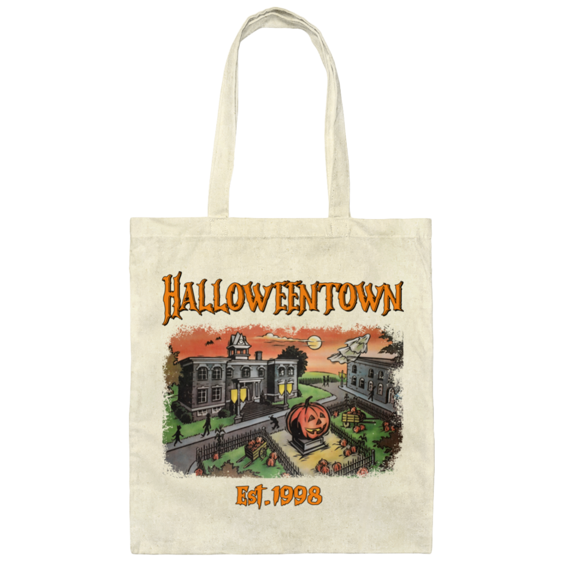 HalloweenTown, Front & Back Design - Bag