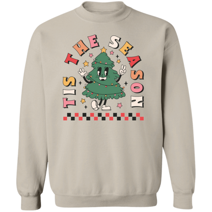 Tis The Season, Christmas Party Tree - Unisex Ugly Sweater, Christmas, Winter, Fall
