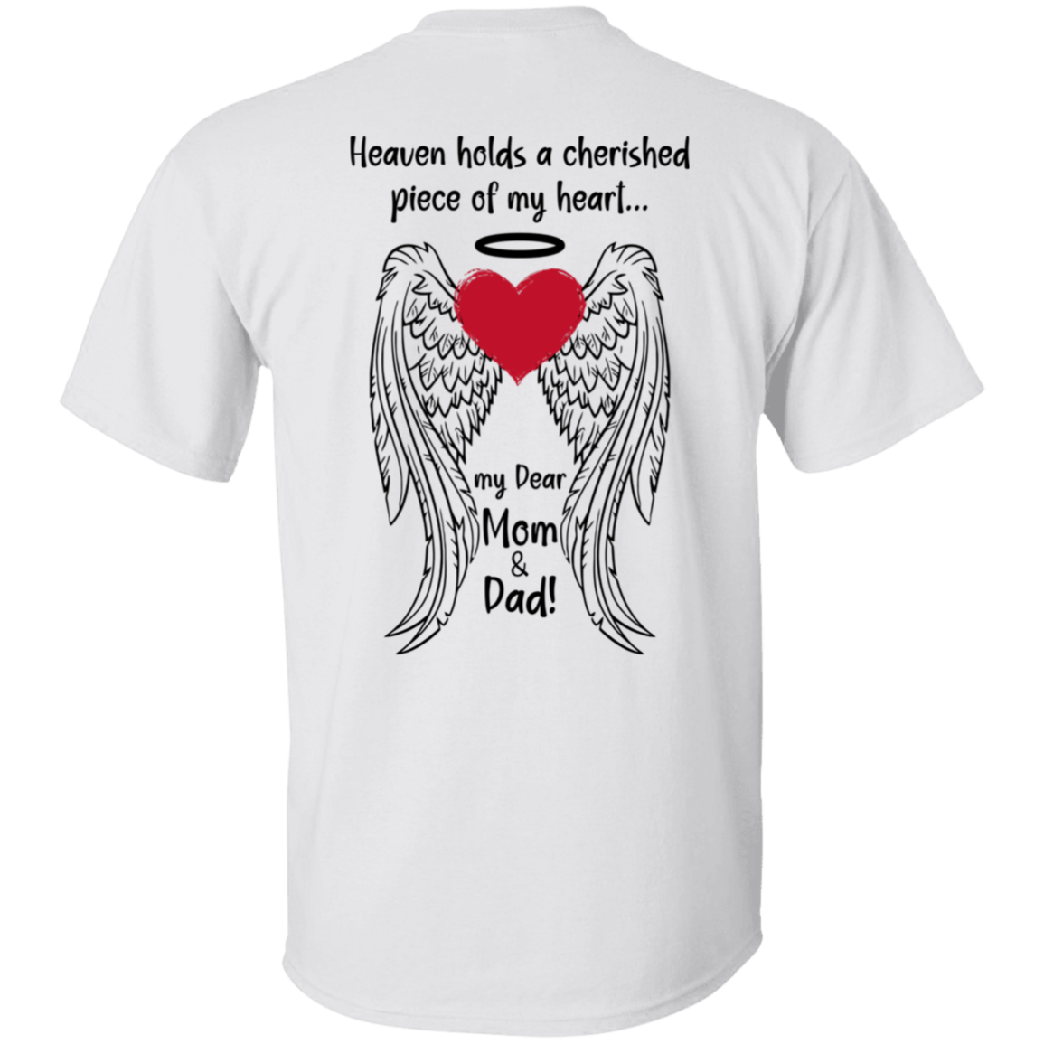 𝗠𝗢𝗠 & 𝗗𝗔𝗗, HEAVENLY GUARDIANS - Unisex T-Shirt