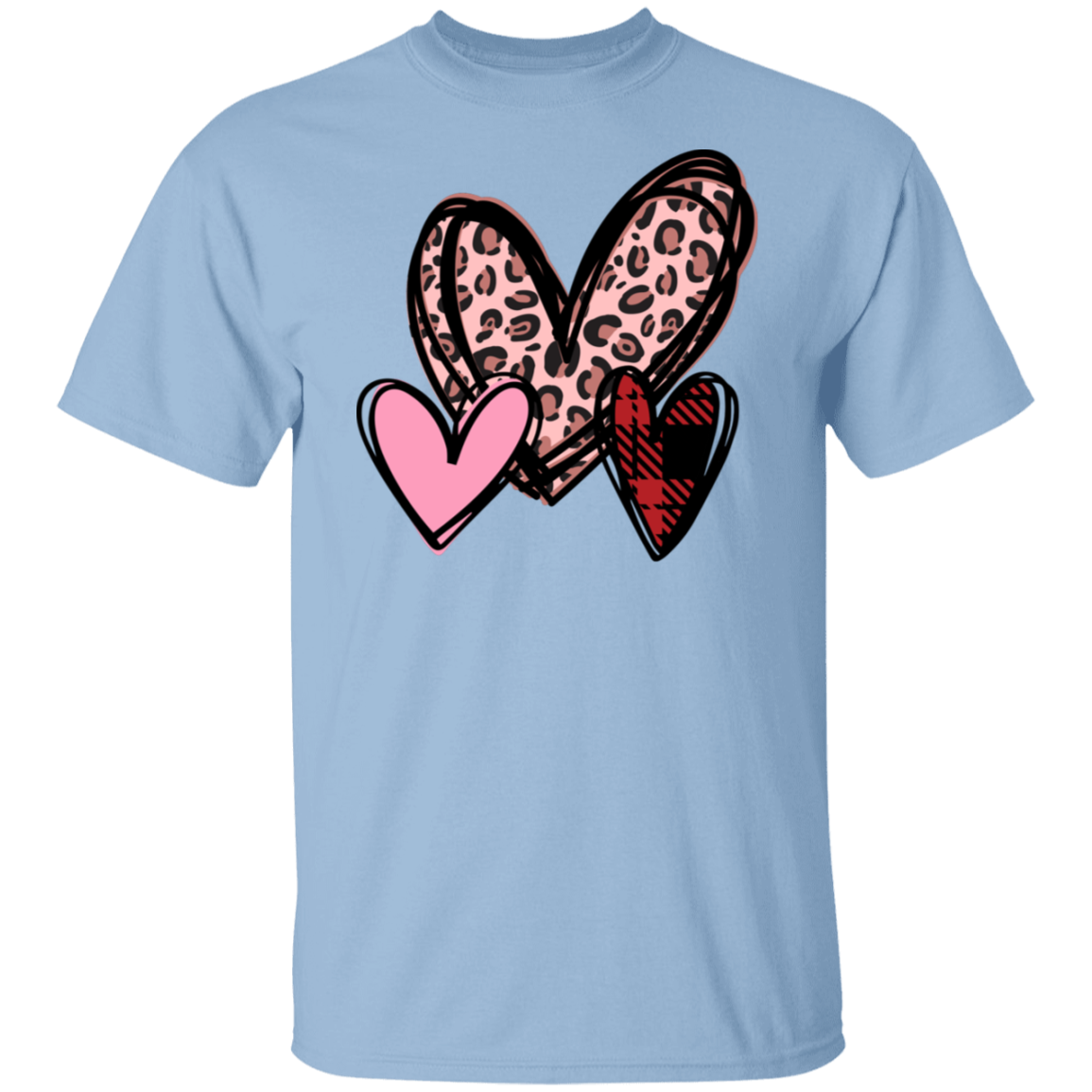 Hearts, Love, Valentines - Unisex T-Shirt