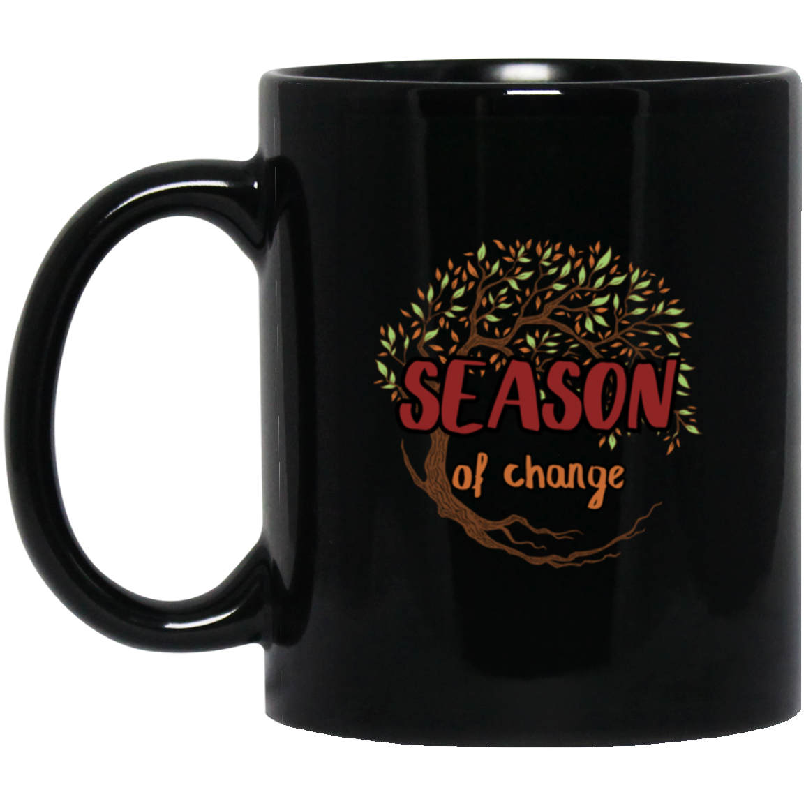 Season of Change - 11 & 15 oz. Black Mug