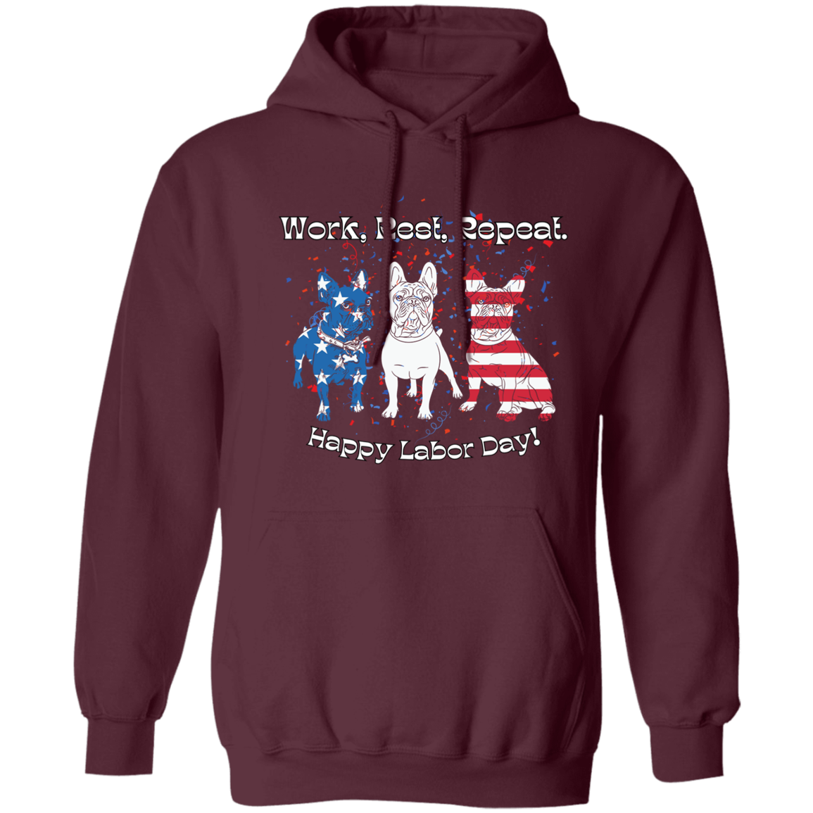 Work, Rest, Repeat - Unisex Pullover Hoodie (Closeout)