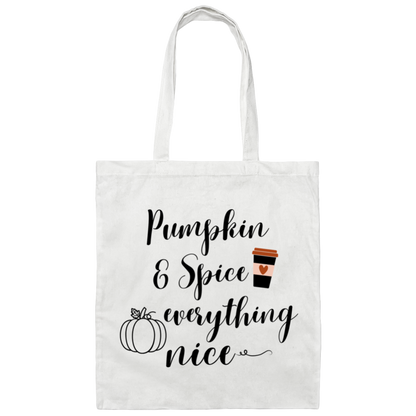 Pumpkin & Pie Everything Nice, Front & Back Design - Bag