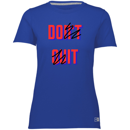 Don't Quit, Do It - Women's, Ladies’ Essential Dri-Power Tee / T-Shirt