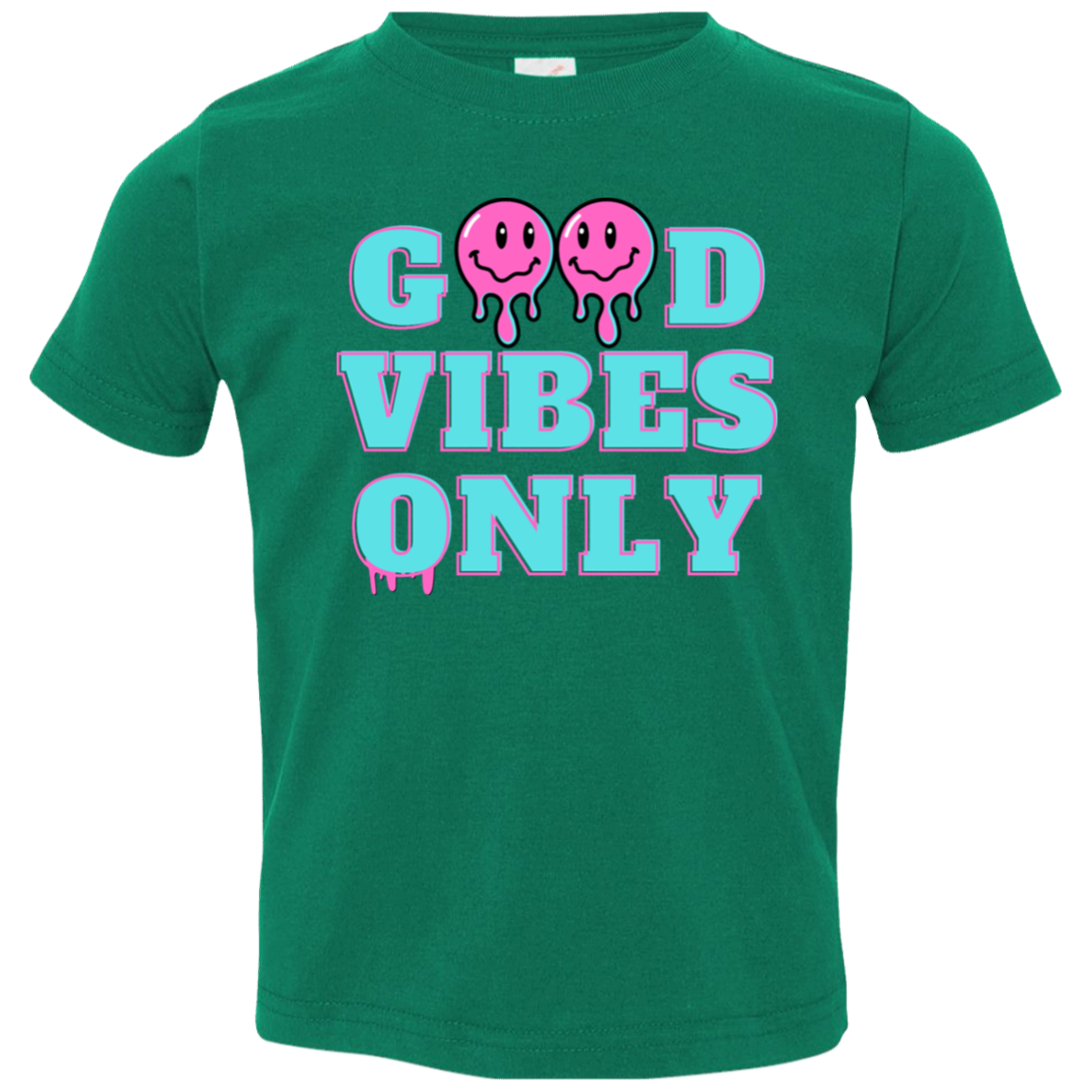 Good Vibes Only- Unisex Toddler Jersey T-Shirt