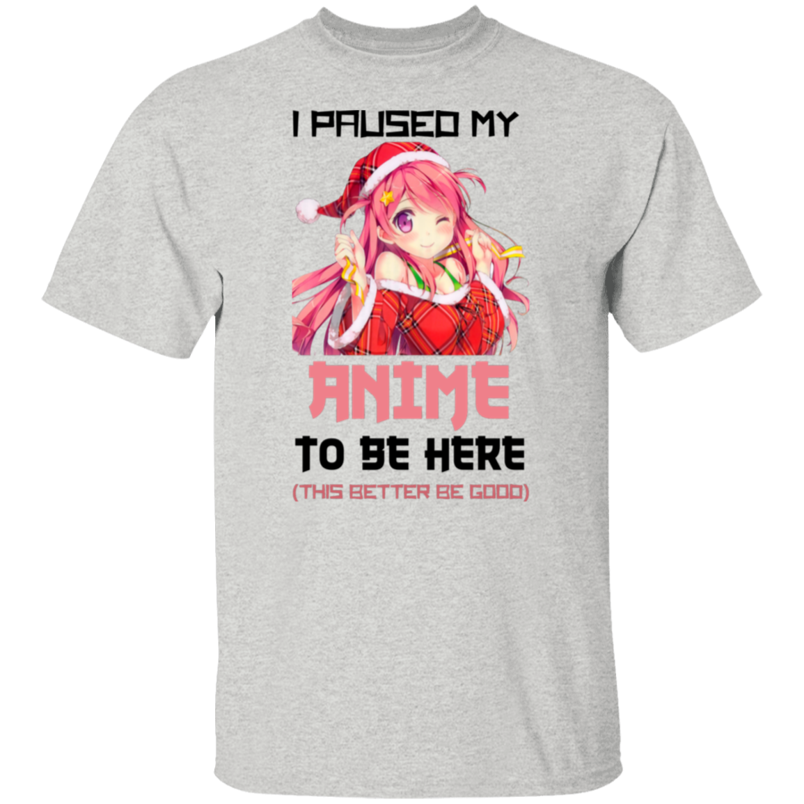 Pausé mi ANIME para estar aquí - Camiseta unisex