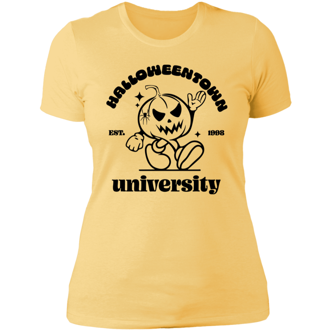 HalloweenTown University (Est. 1998)- Women's, Ladies' Boyfriend T-Shirt