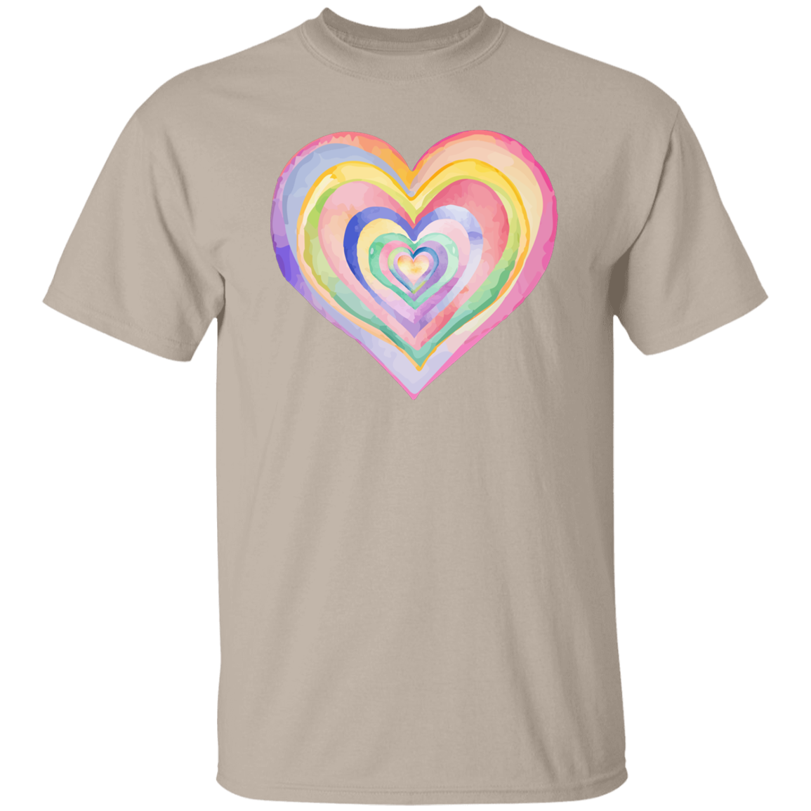 Rainbow Heart - Unisex T-Shirt