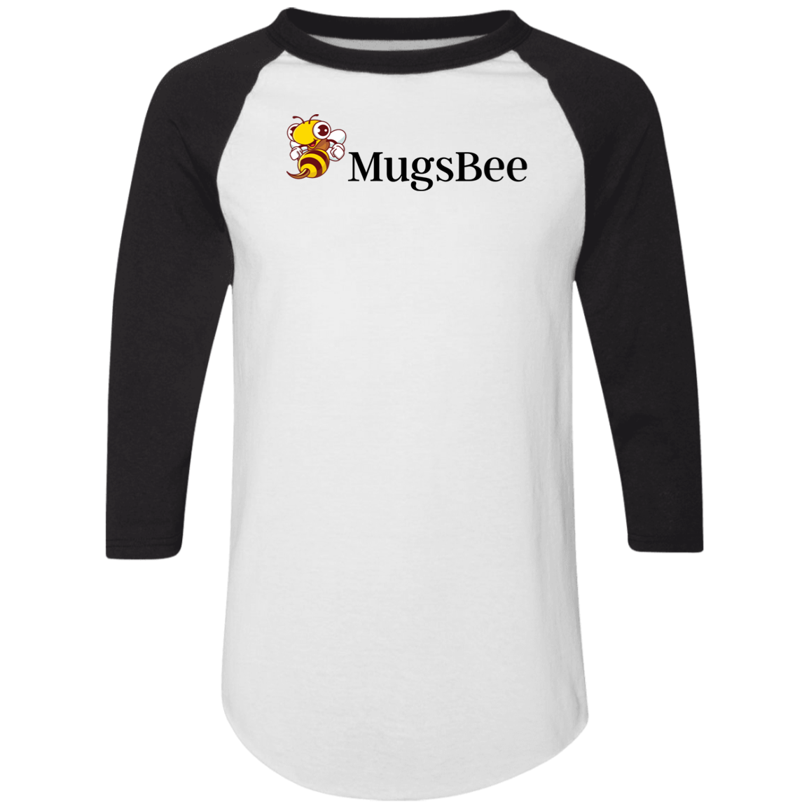 Men's Colorblock Raglan Jersey - Classic MugsBee Logo