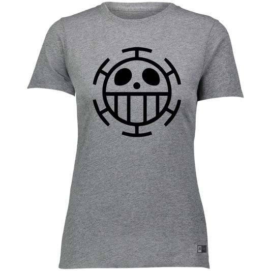 Logotipo de Heart Pirates - Camiseta / camiseta Dri-Power esencial para mujer