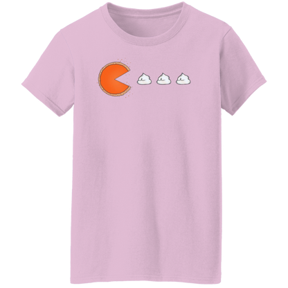 Pacman Pumpkin Pie- Women's, Ladies' T-Shirt