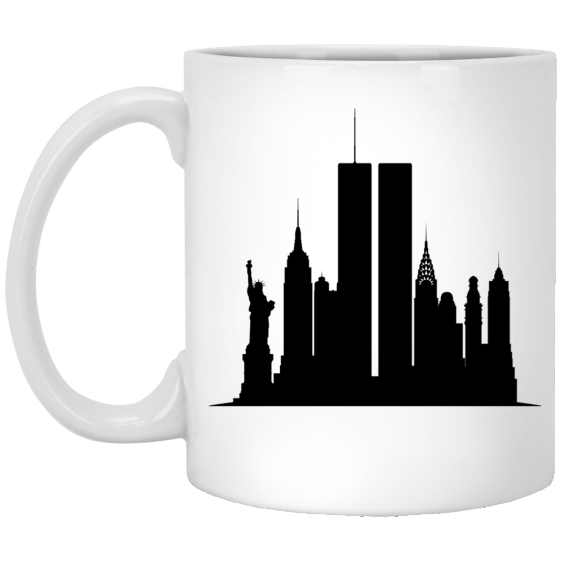 Always Remember, Twin Towers - 11 & 15 oz. White Mug