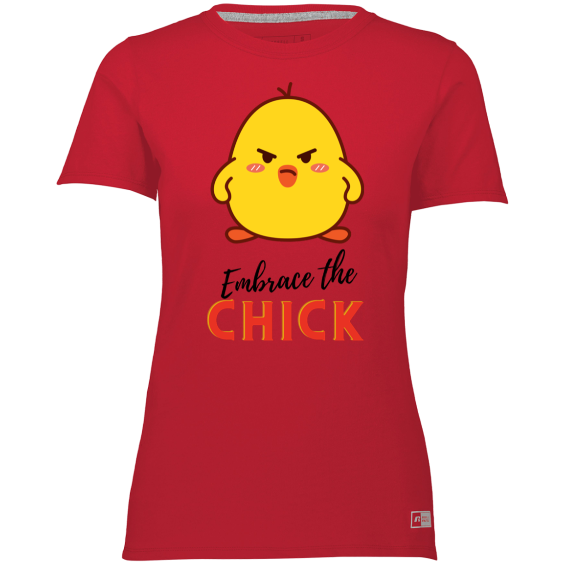 Embrace the Chick - Women's, Ladies’ Essential Dri-Power Tee / T-Shirt