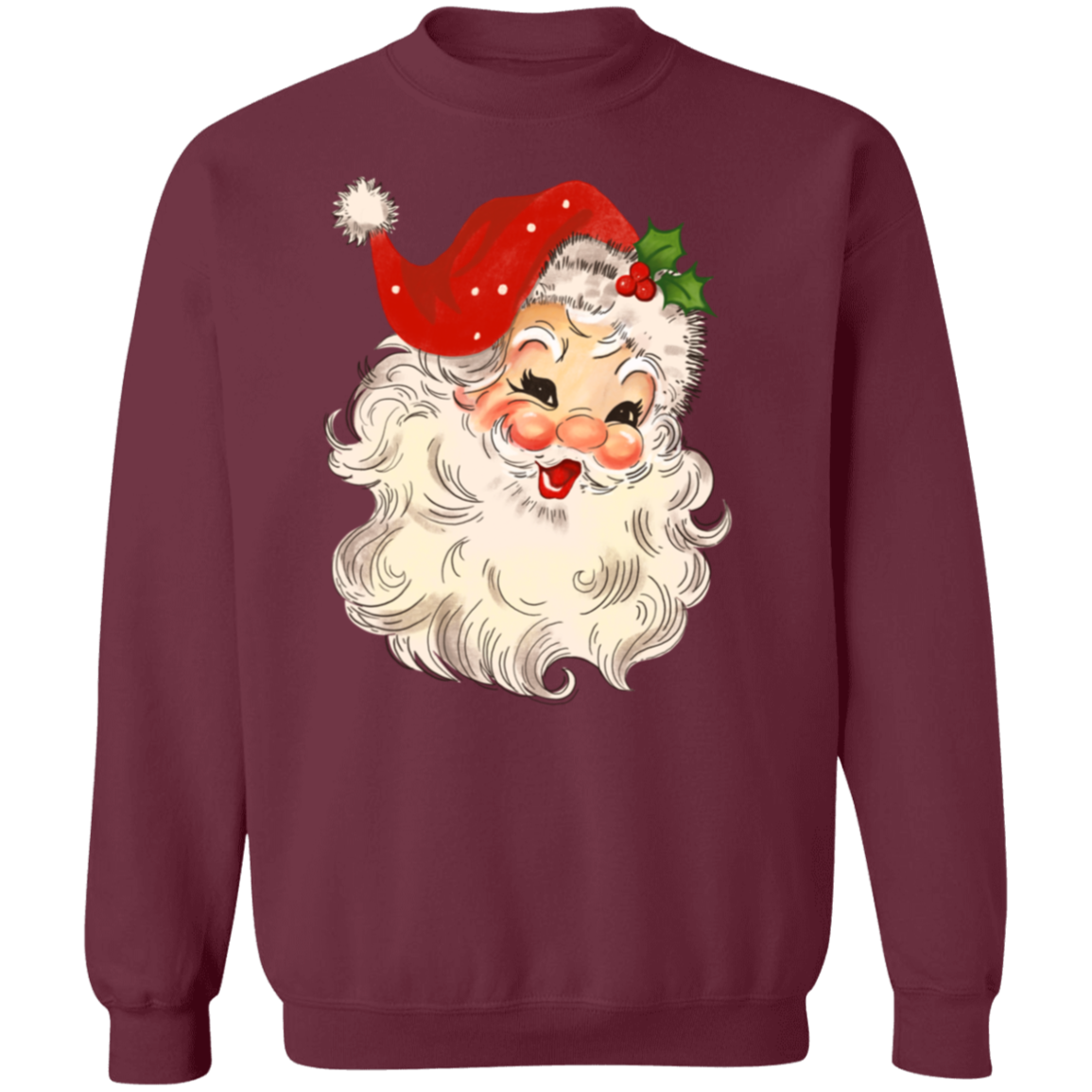 Santa, Merry Christmas - Unisex Ugly Sweatshirt, Christmas, Winter