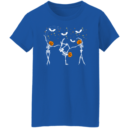 Esqueletos bailando - Camiseta mujer mujer