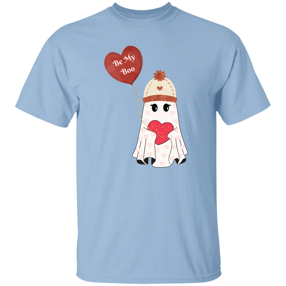 Be My Boo, Ghost Valentine- Women's, Ladies' T-Shirt