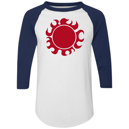 Sun Pirates - Camiseta raglán con bloques de color para hombre