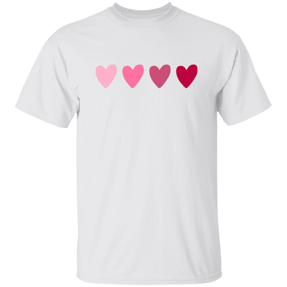Lovely Little Hearts- Unisex T-Shirt