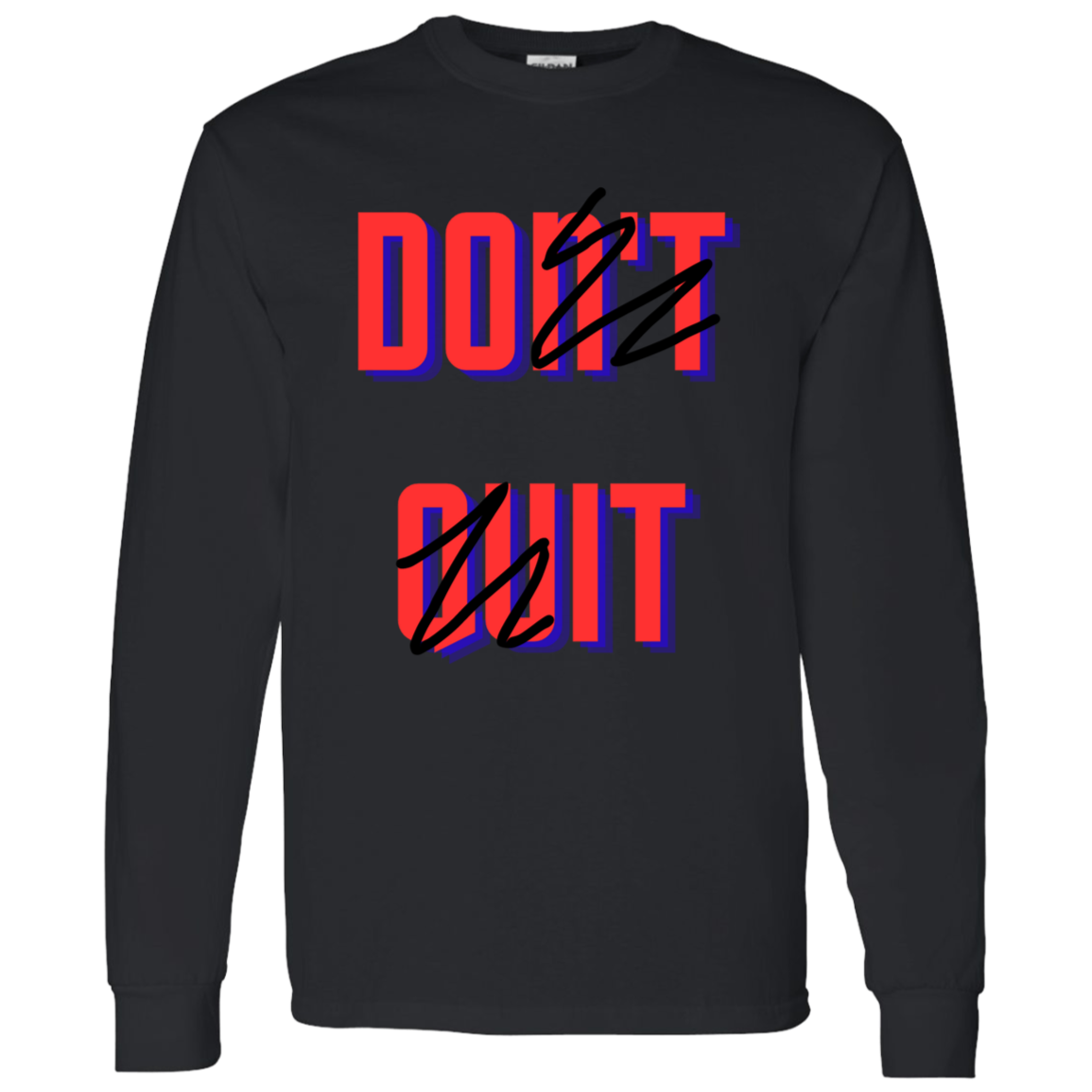 Don't Quit, Do It - Men's Long-Sleeve T-Shirt