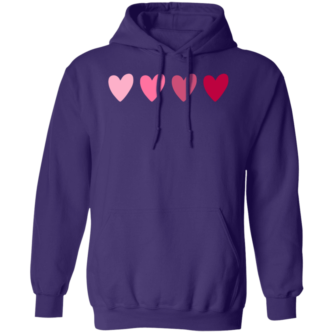 Lovely Little Hearts - Unisex Pullover Hoodie