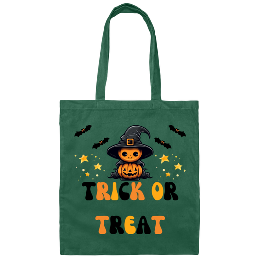 Little Pumpkin, Front & Back Design - Trick or Treat Bag