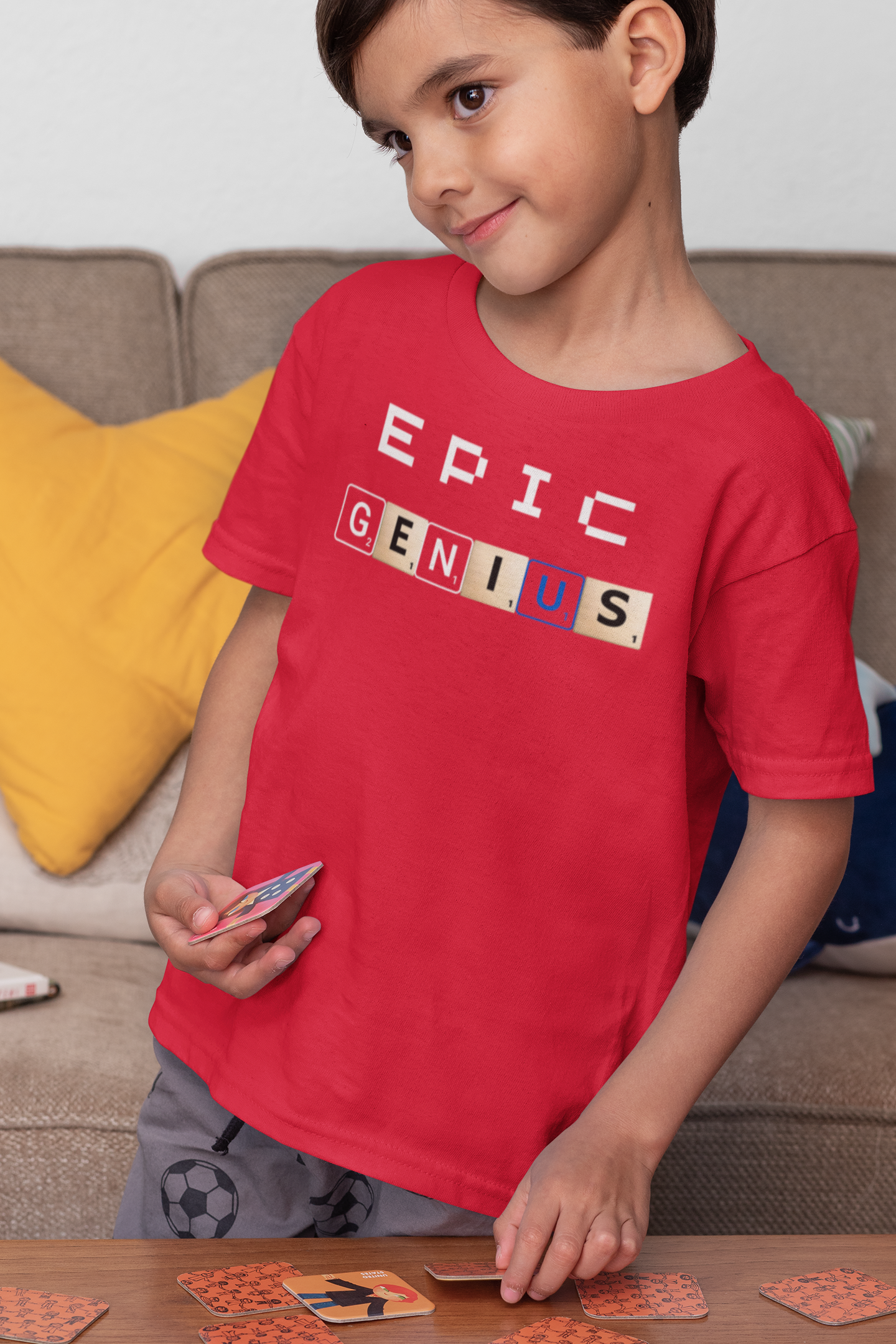 Epic Genius  - Unisex Toddler Jersey T-Shirt