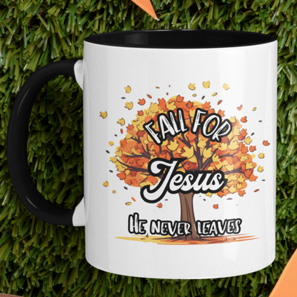 Fall For Jesus - 11 & 15 oz. Accent Mug