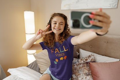 Fall Vibes - Girls', Teen, Youth T-Shirt