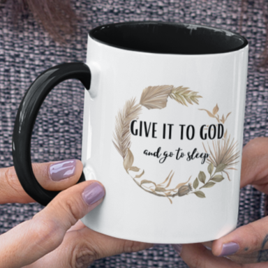 Give it to God - 11 & 15 oz. Accent Mug