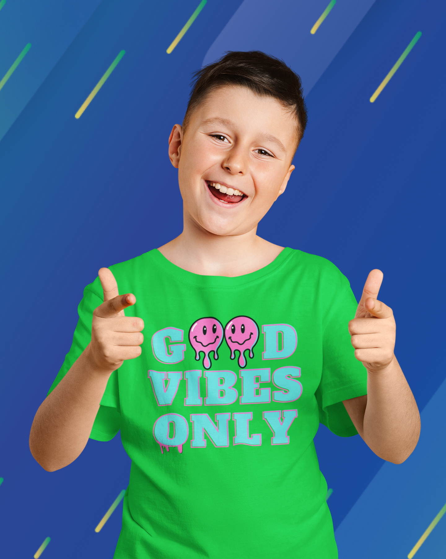 Good Vibes Only - Boy's, Teen, Youth T-Shirt