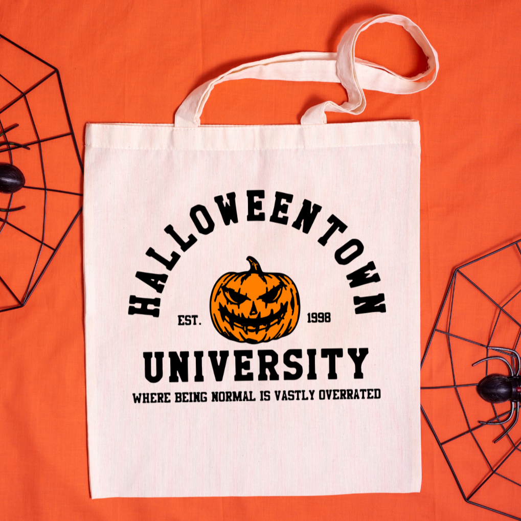 HalloweenTown University, Front & Back Design - Bag