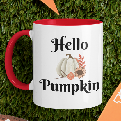 Hello Pumpkin - 11 & 15oz. Accent Mug