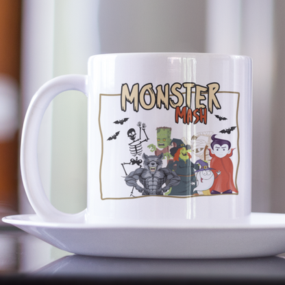 Monster Mash - 11 & 15 oz. White Mug