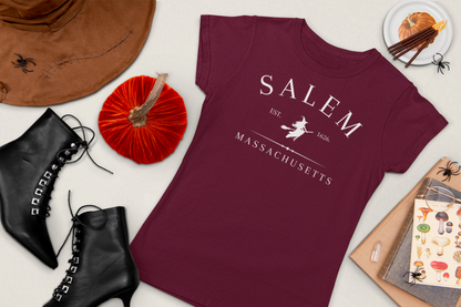 Salem Massachusetts- Camiseta de novio para mujer