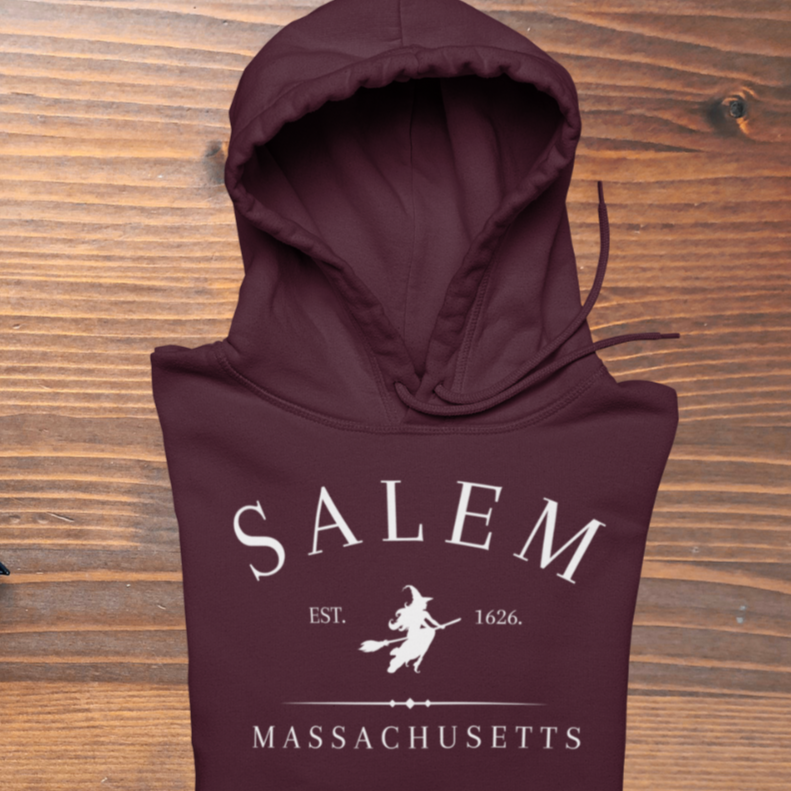 Salem Massachusetts- Unisex Pullover Hoodie