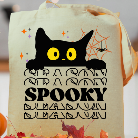 Spooky Season, Front & Back Design - Trick or Treat Bag