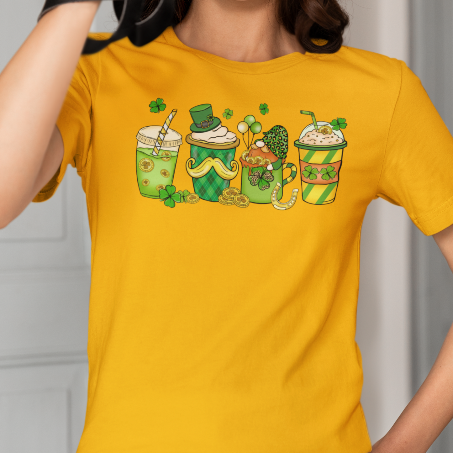 Bebidas del día de San Patricio - Camiseta unisex