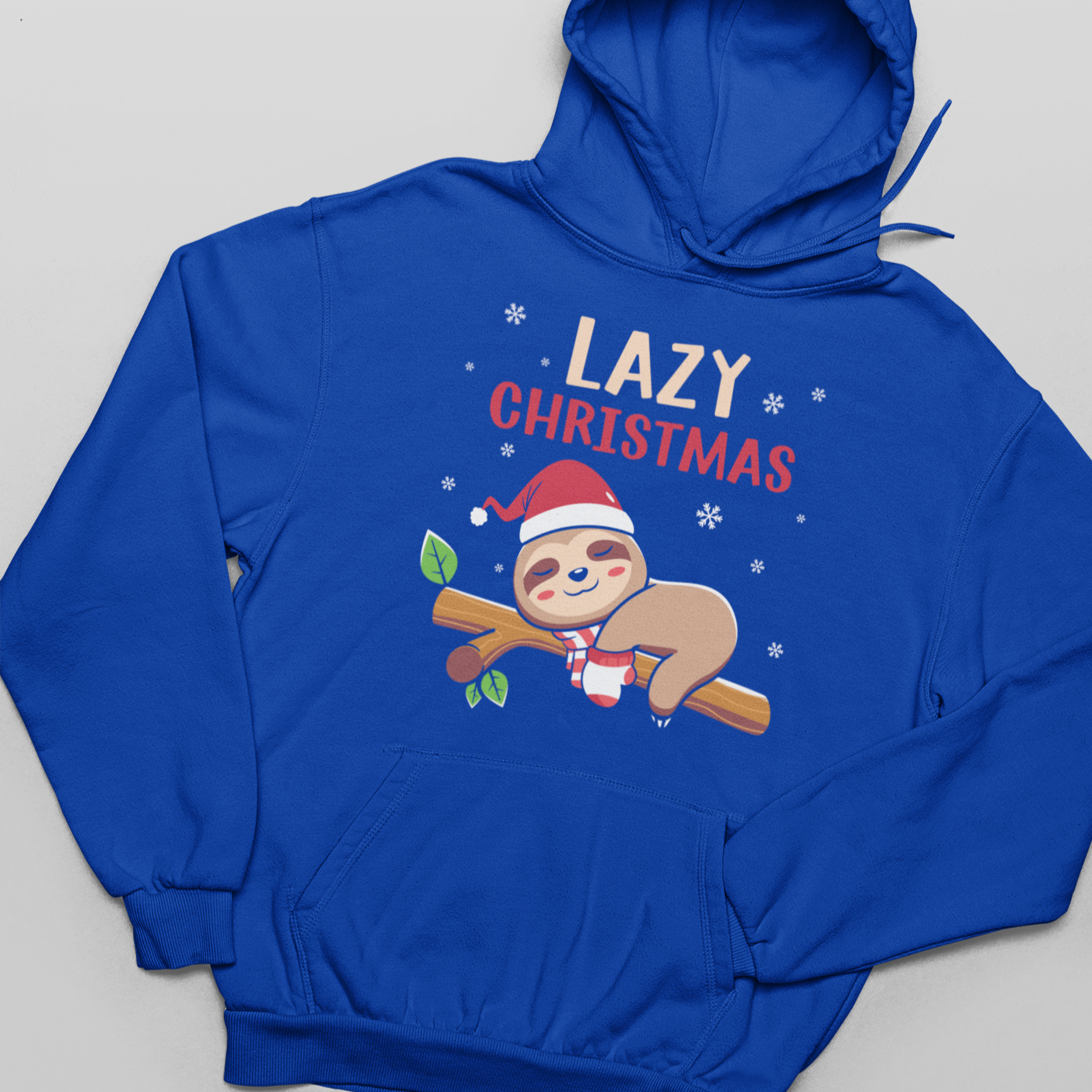 Lazy Christmas - Unisex Pullover Hoodie