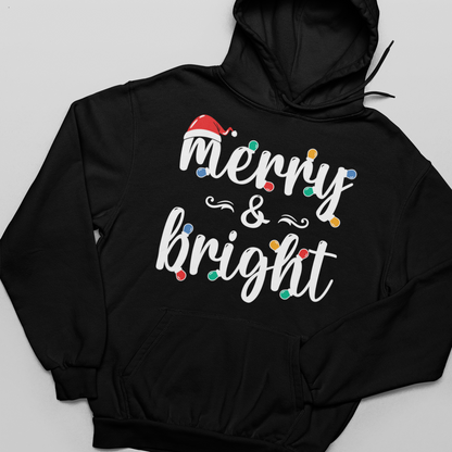 Merry & Bright - Unisex Pullover Hoodie