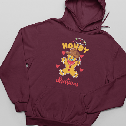 Howdy Christmas - Unisex Pullover Hoodie